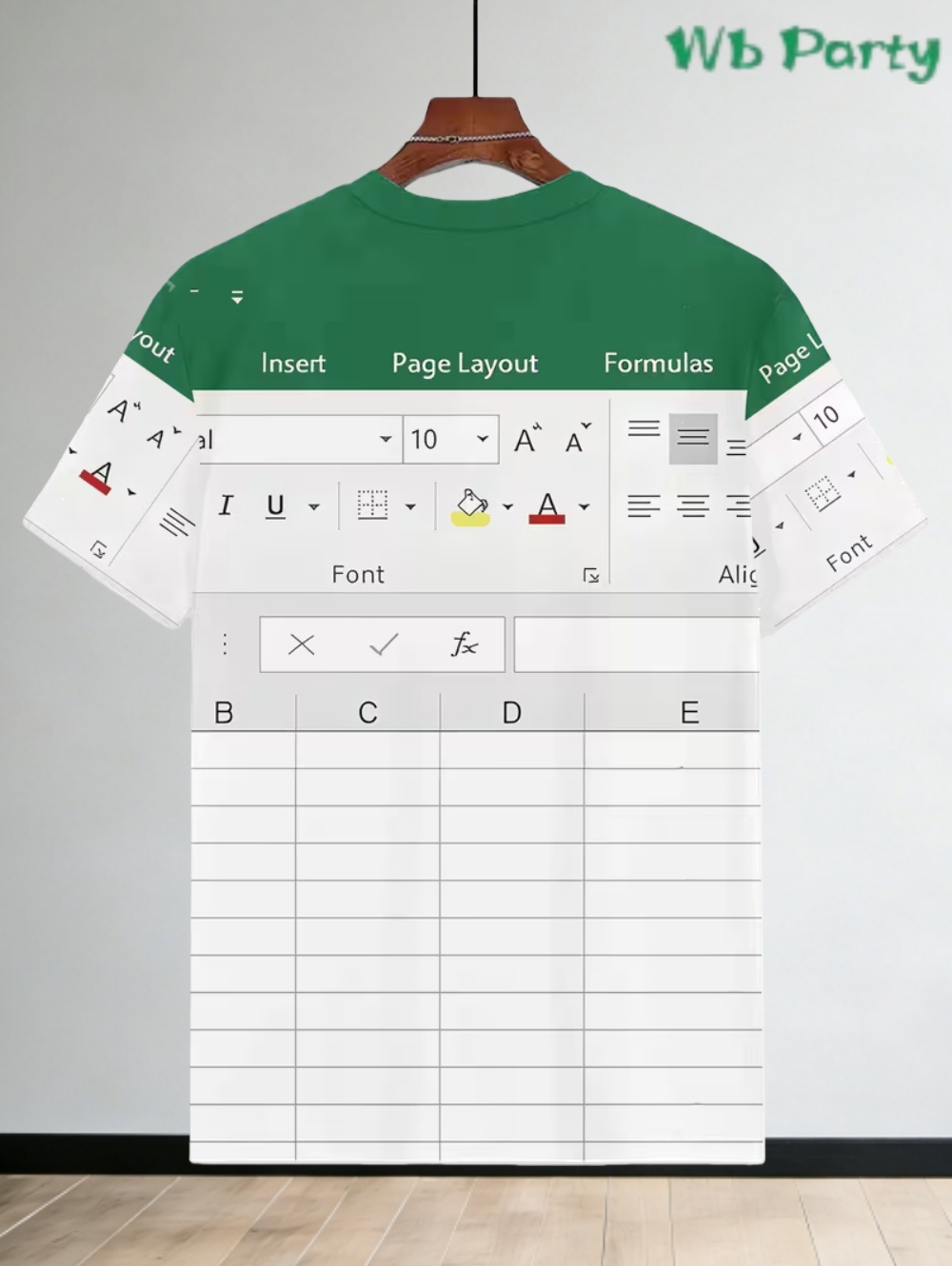 3D Printing Software - Casual Excel T-shirt für Männer 3D