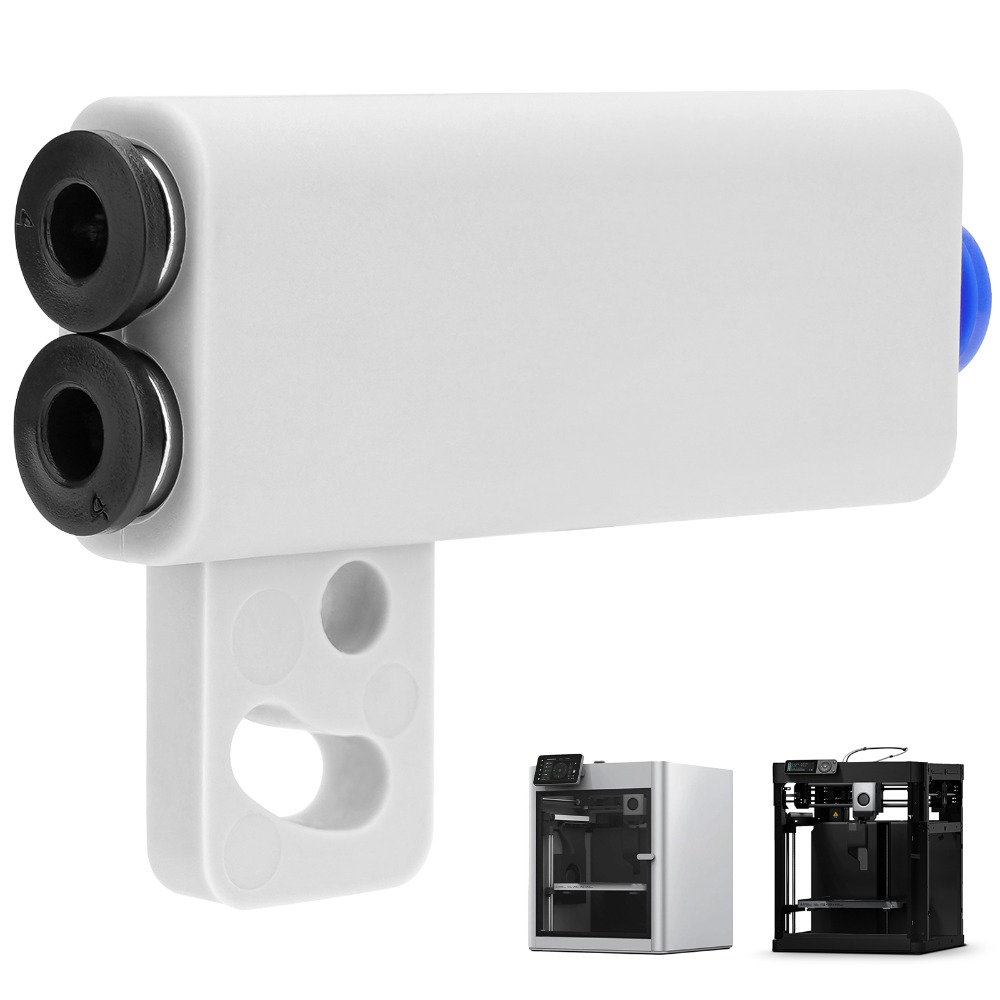 3D Printing Technology - 1/3 Stück Verbesserter 2-in-1 Filamentrohr-Adapter Erweiterungsanschluss