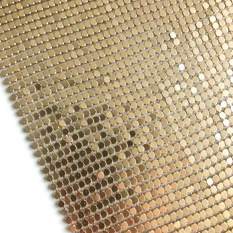 3D Printing On Fabric - Gold Aluminium Metall Pailletten Stoff, DIY