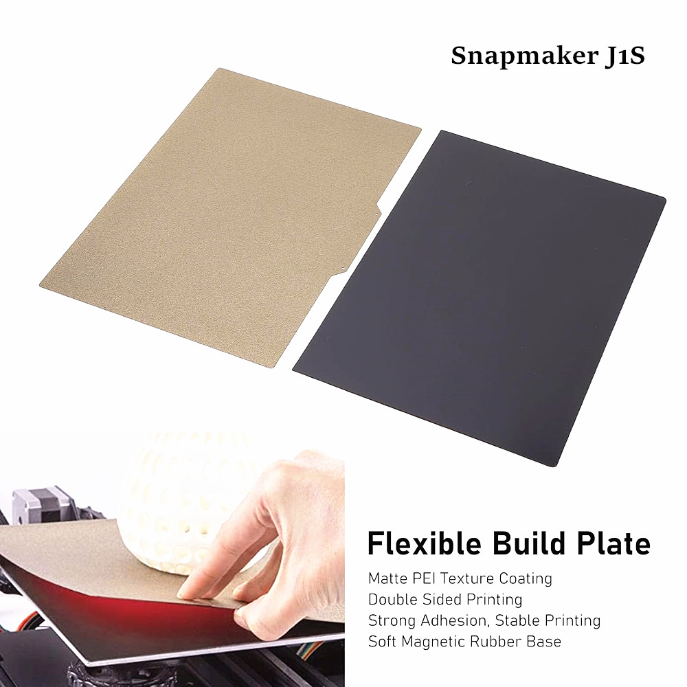 3D Printer Bed Spring - PEI-Platte 330x225mm für Snapmaker J1S 3D-Drucker