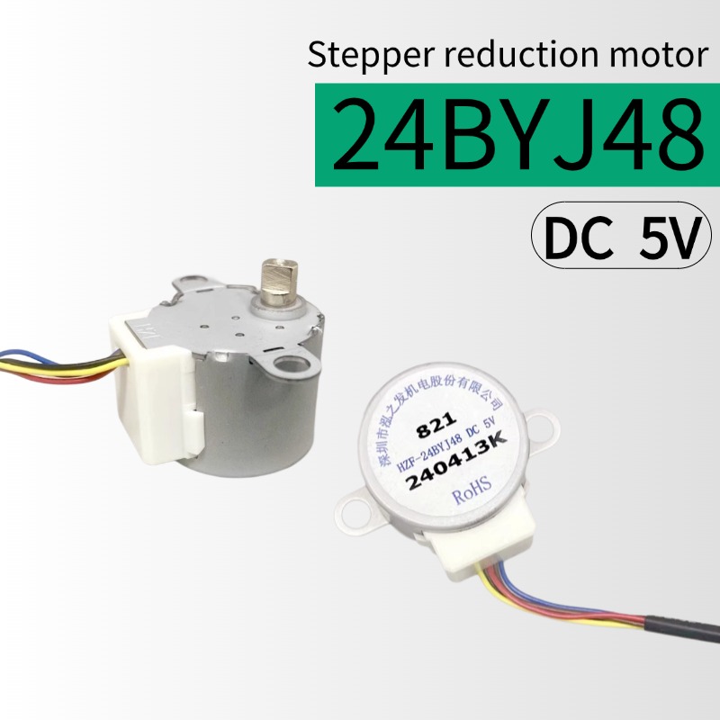 Stepper Motor - 24BYJ48 DC 5V Schrittmotor Dual Flat