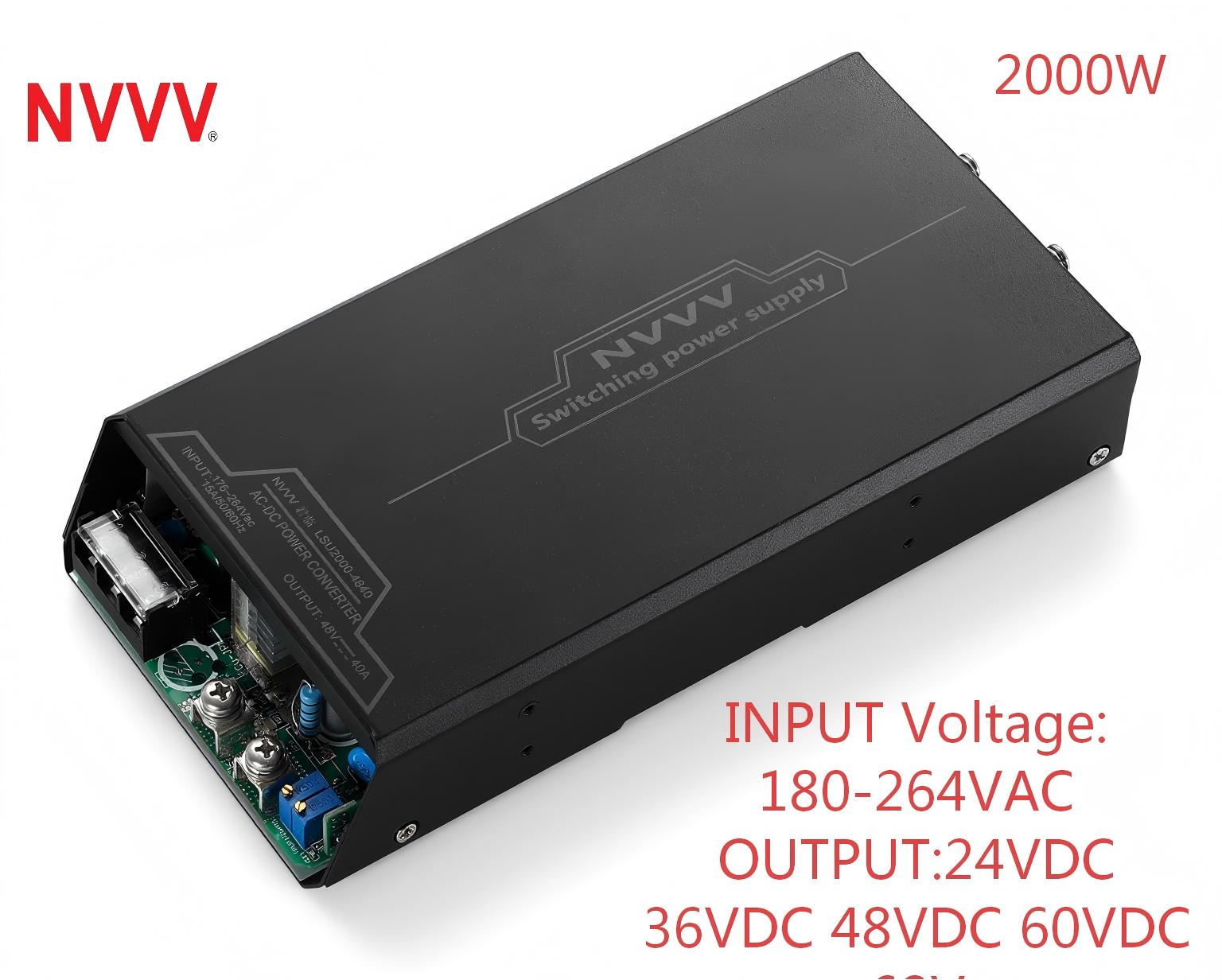 3D Printer Power Supply - NVVV 2000W Ultra-Hochleistungs-Industrie-Schaltnetzteil AC 180-264V DC