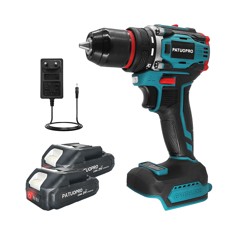 Makita Drill Ddf484 - Patuopro 21v kabelloser bürstenloser elektrischer Bohr