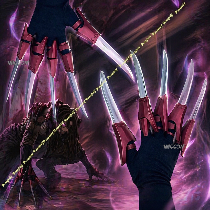 3D Printing Nails - Anime Gachiakuta Jabber Wonger Cosplay Requisiten
