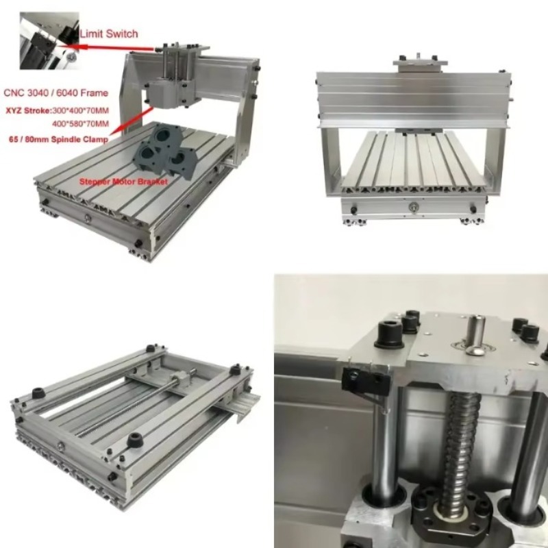 Stepper Motor - Aluminium CNC 3040 6040 Rahmenkit mit