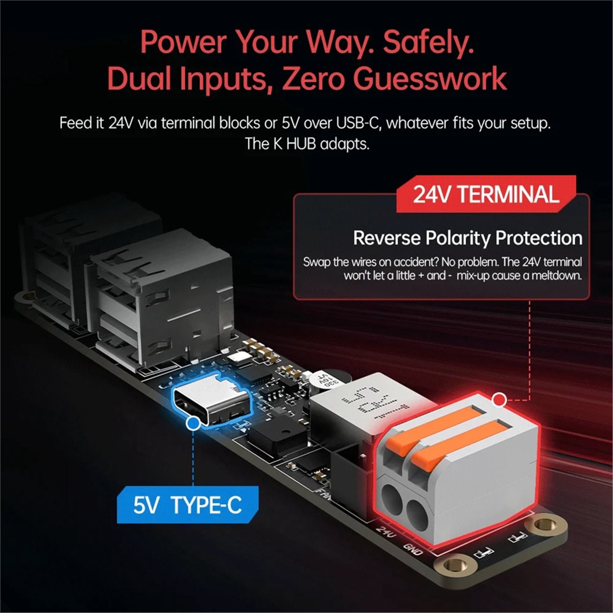 3D Printer Power Supply - L70A BIGTREETECH K Hub Netzteilmodul Aktives