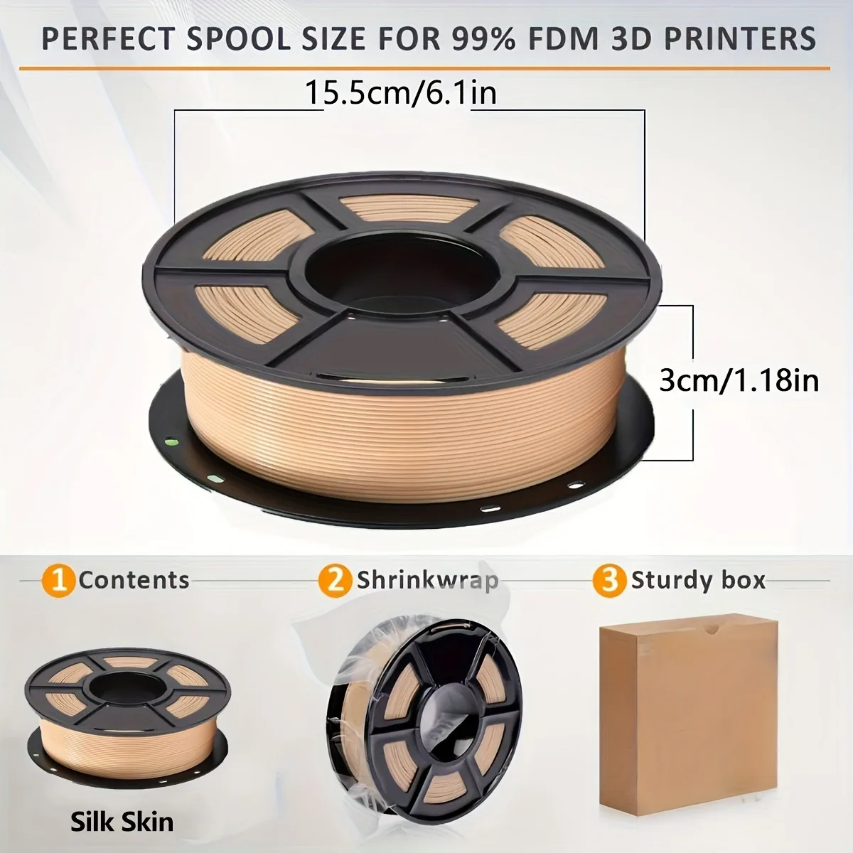 Hautfarbenes PLA-Filament 1,75 – 3D Printing Labubu Bewertung und Preis