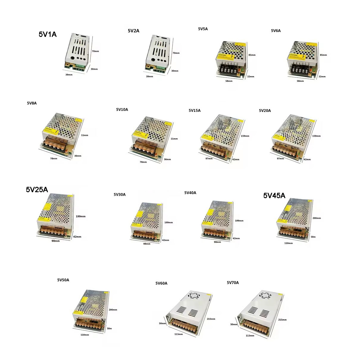 Schaltnetzteil DC 5V 2A 5A 10A – 3D Printer Power Supply Bewertung und Preis