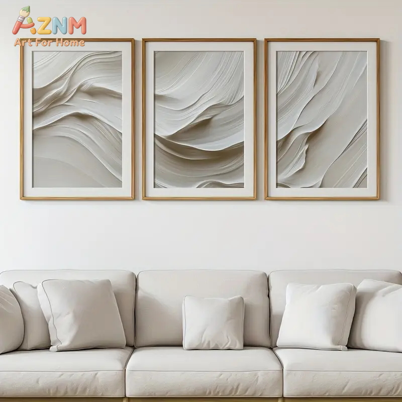 AZNM 3-teilige neutrale beige- – 3D Printing On Fabric Bewertung und Preis