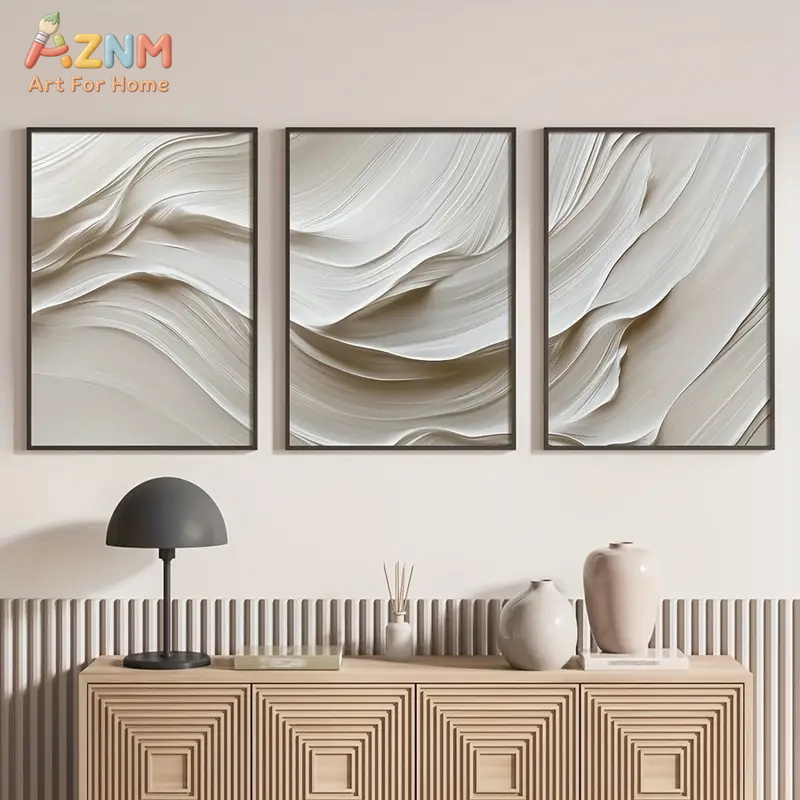 AZNM 3-teilige neutrale beige- – 3D Printing On Fabric Bewertung und Preis