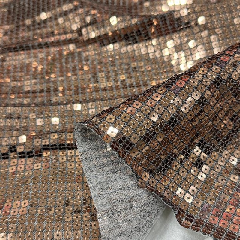 Goldener Paillettenstoff für B – 3D Printing On Fabric Bewertung und Preis