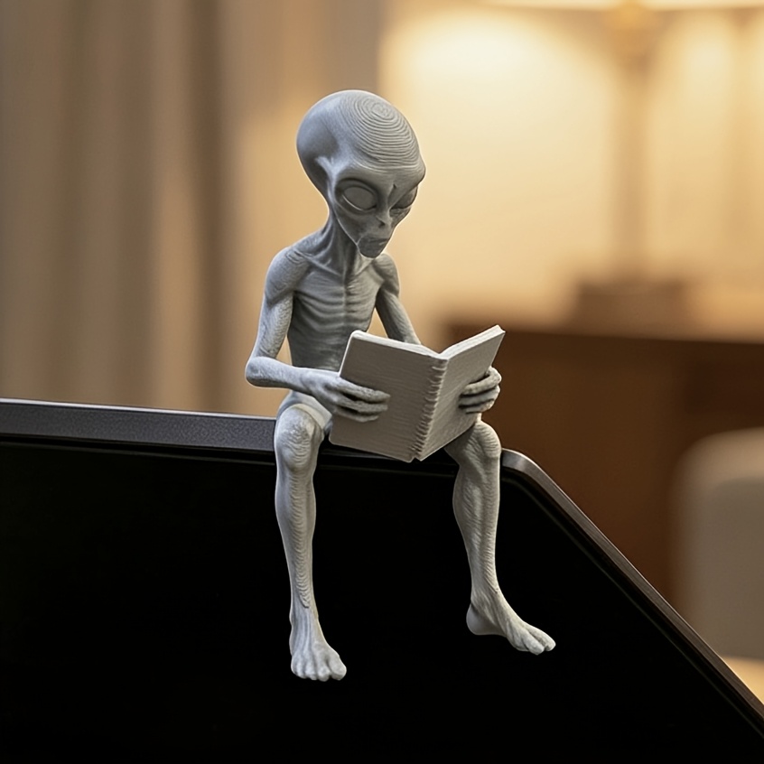 Alien-Lesefiguren 3D-Gedruckte – 3D Printing Office Setup Bewertung und Preis
