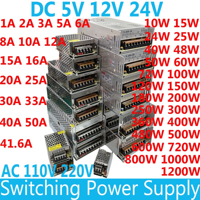 Schaltnetzteil AC 110 V 220 V  – 3D Printer Power Supply Bewertung und Preis