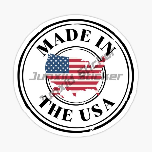 MADE IN USA Flaggen-Vinyl-Auto – 3D Printing Car Bewertung und Preis