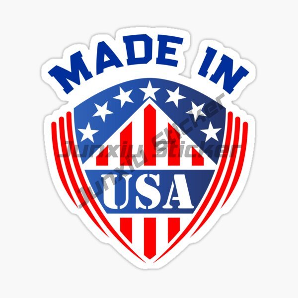 MADE IN USA Flaggen-Vinyl-Auto – 3D Printing Car Bewertung und Preis