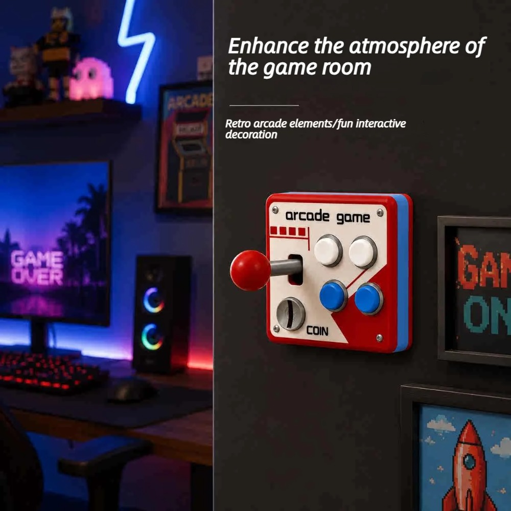 Retro Arcade Joystick Schalter – 3D Printing Room Bewertung und Preis