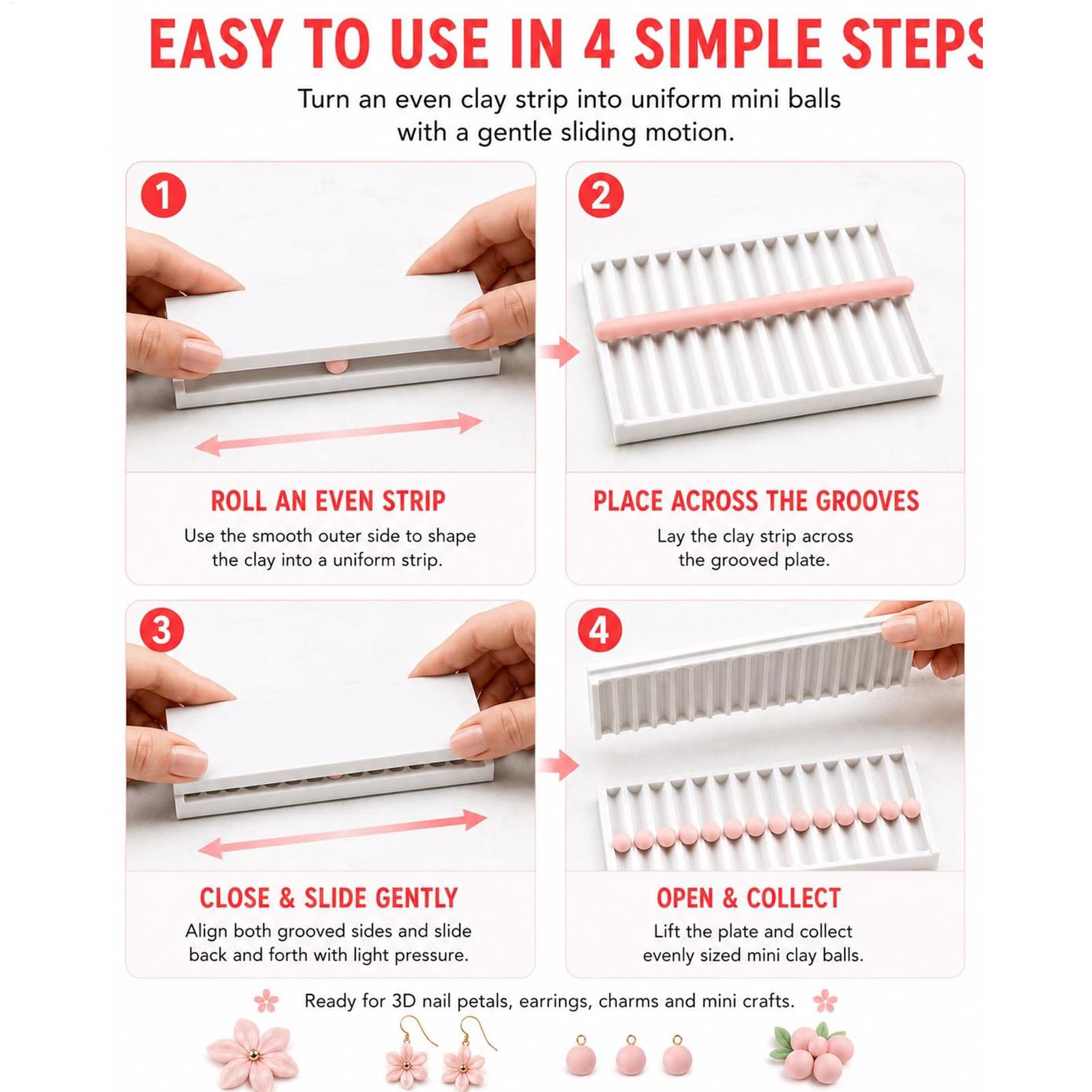 3D-Druck-Tonperlenformer, wied – 3D Printing Nails Bewertung und Preis