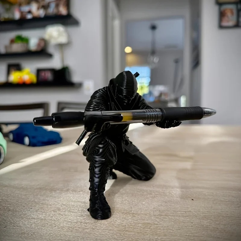 Ninja-Stiftehalter 3D-Gedruckt – 3D Printing Office Setup Bewertung und Preis
