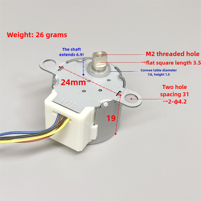 24BYJ48 DC 5V Schrittmotor Dua – Stepper Motor Bewertung und Preis