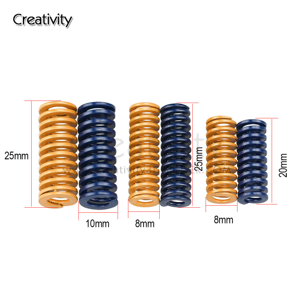 4 Stück beheizte Bettfedern, l – 3D Printer Bed Spring Bewertung und Preis