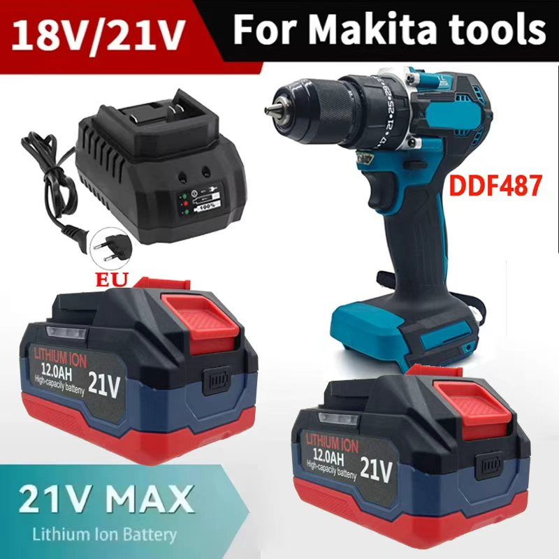 18V 21V 6.0 9.0 12.0Ah Wiedera – Makita Drill Ddf484 Bewertung und Preis
