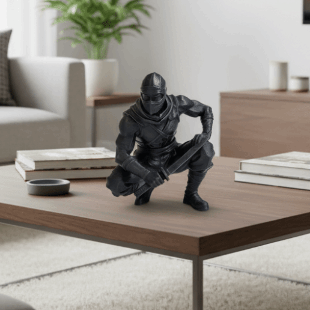 Lustiges Ninja-Krieger-Ornamen – 3D Printing Desk Bewertung und Preis