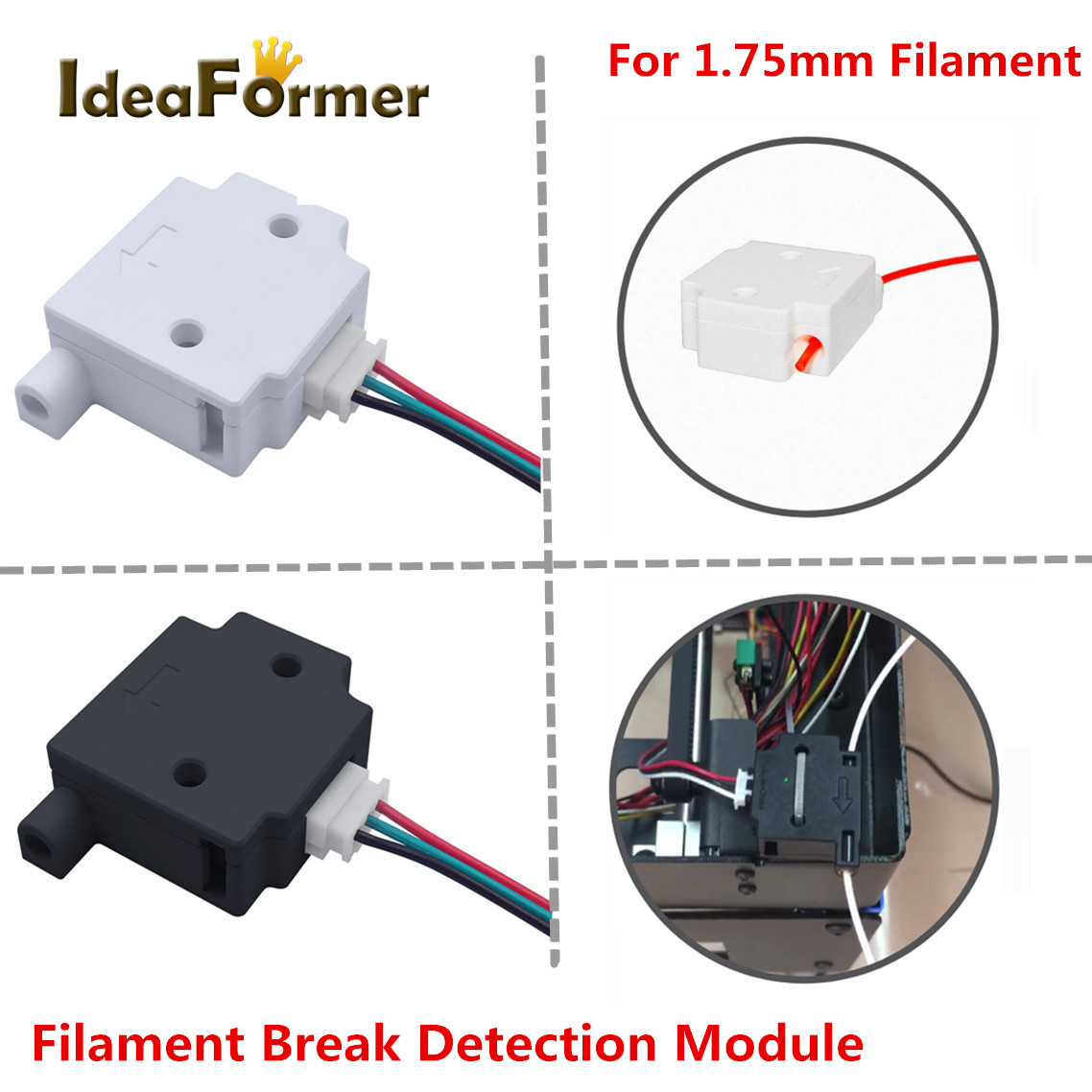 Filament Bruch Erkennung Modul – Filament Runout Sensor Bewertung und Preis