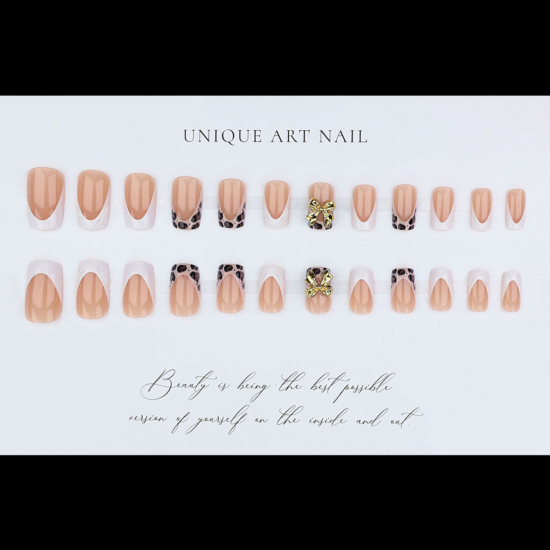 Kurze, quadratische Kunstnägel – 3D Printing Nails Bewertung und Preis