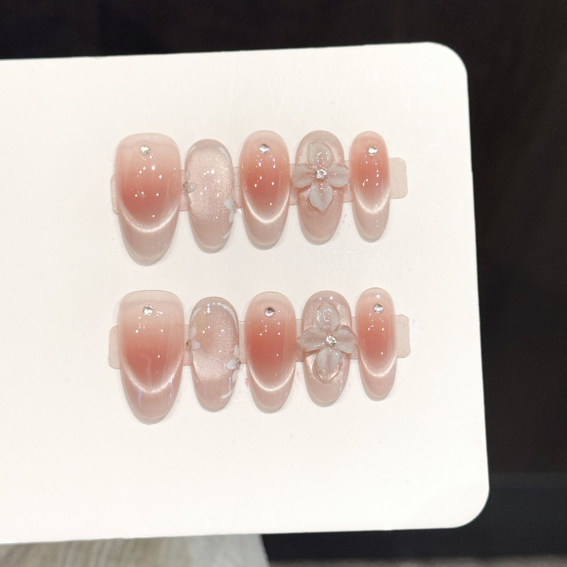 10 Stück handgemachte Press-On – 3D Printing Nails Bewertung und Preis